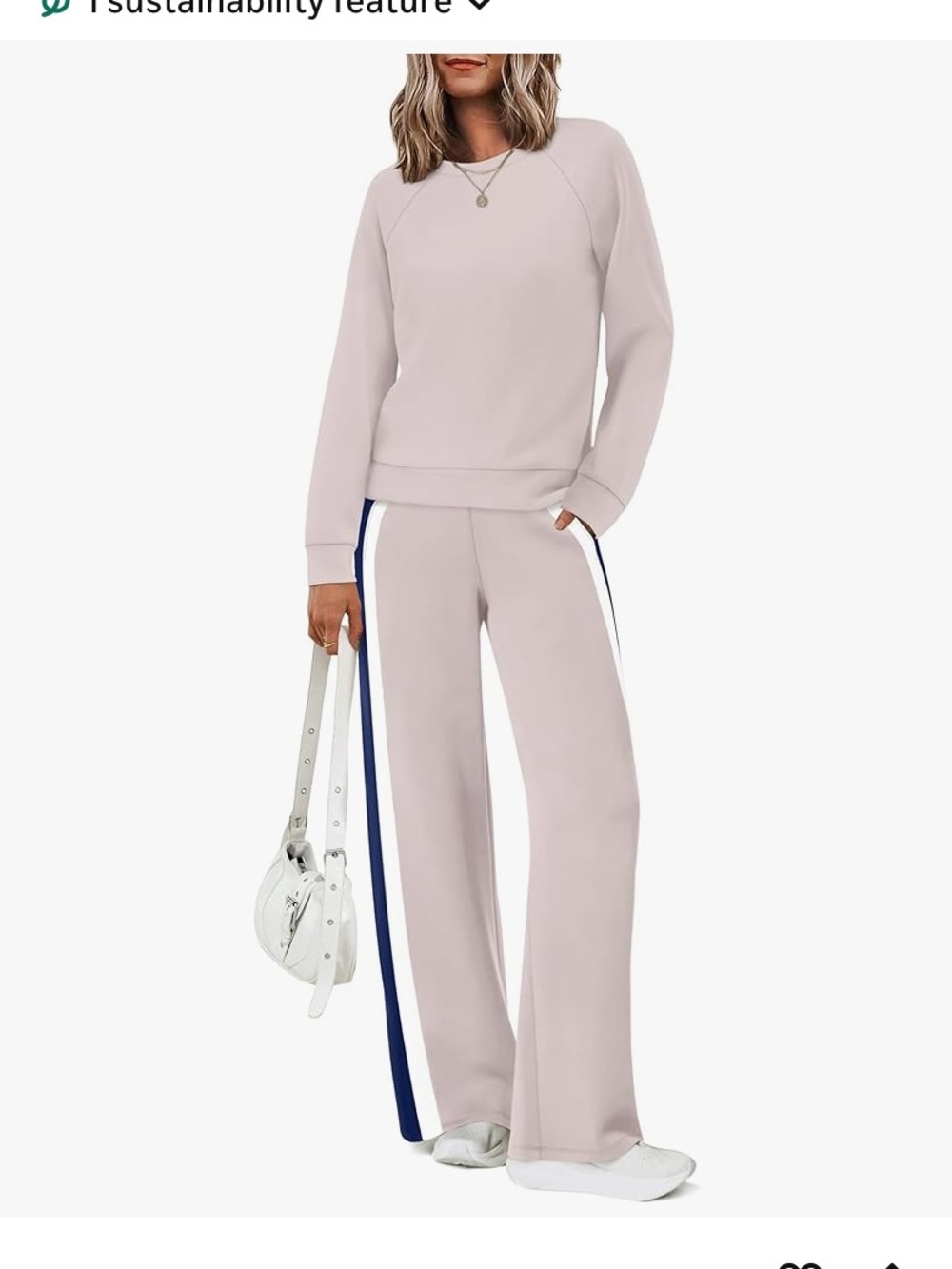 Light Blush Pink Matching Set - NWT